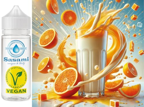 Arôme concentré babeurre orange Sasami vegan de 100 ml pour e-liquide et cuisine DIY