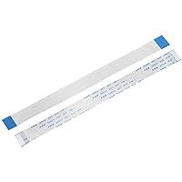 Vista 50 de uxcell Cable plano flexible, 30 mm, 1 mm de distancia entre conductores, 4 pines, cables FPC y FFC de cinta flexible para televisor LCD, audio