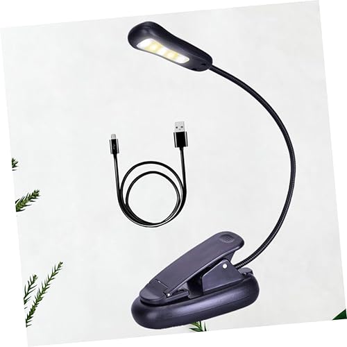 Miniatura 7 de DOITOOL 3 unids 3 luz de lectura lampara de escritorio LED lámparas de lectura para cama cuarto cuarto habitación lámpara ojo flexible lectura