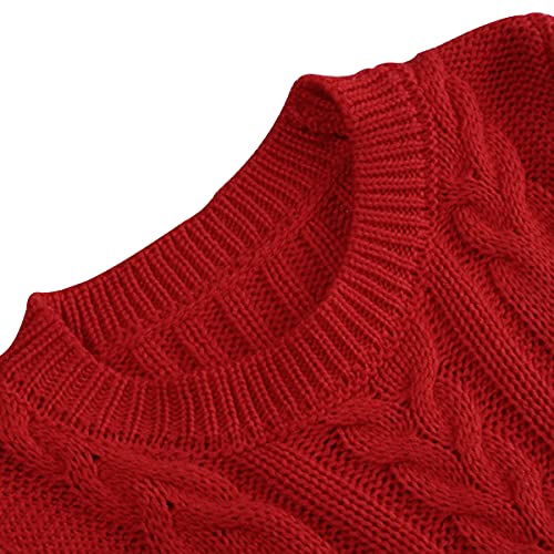 Image of FKKFYY Long Sleeve Fall Sweaters for Girls