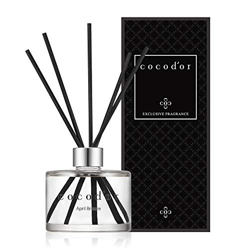 Cocodor Signature Reed Diffuser / April Breeze / 6.7oz(200ml) / 1 Pack/Reed Diffuser, Reed Diffuser Set, Oil Diffuser & Reed Diffuser Sticks, Home Decor & Office Decor, Fragrance and Gifts