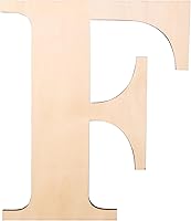 Vista 32 de Letra de madera de 12 pulgadas, letras de madera para decoración de pared, letras de madera en blanco sin terminar de 1/5 pulgadas para decoración