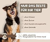 Warnicks Tierfutterservice 2 KG Büffelfleisch - Rindfleischstreifen - 2 x 1000g - Naturprodukt für Hunde