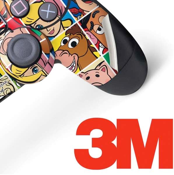 Vista 21 de Skinit Calcomanía para juegos compatible con PS4 Pro/Slim Controller, diseño oficial de Disney Toy Story Alien Collage