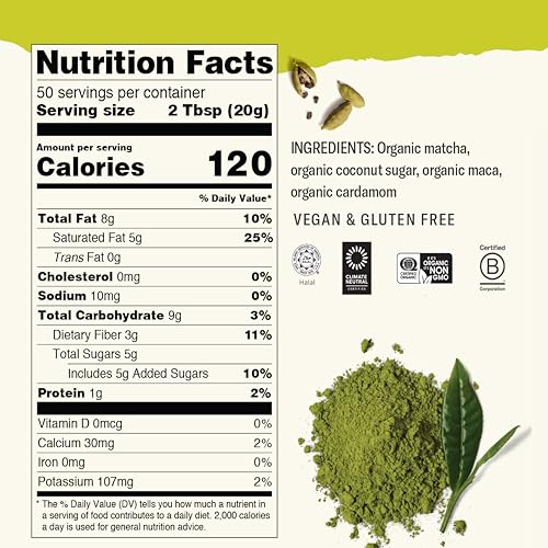 Té Matcha en polvo orgánico 2.5 oz miniatura 3