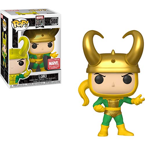 Loki (Collector Corps Exc): Fun Ko Pop! Vinyl Figure &Amp; 1 Compatible Graphic Protector Bundle (508 - 41242 - B)