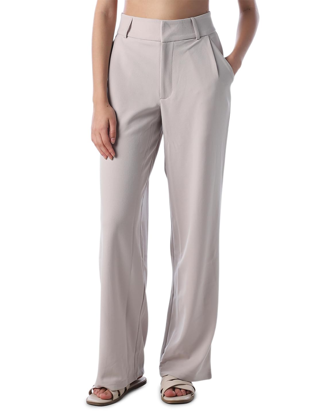 only Women's Tailored Wide Leg Pants-picture-21