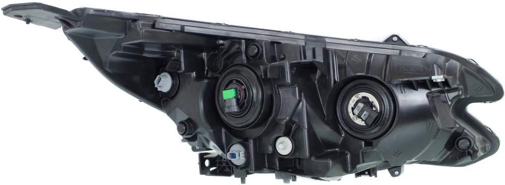 CarLights360: For 2015 2016 Honda CR-V Touring Head Light Assembly Driver Side w/Bulbs Black Housing DOT Certified For HO2502170