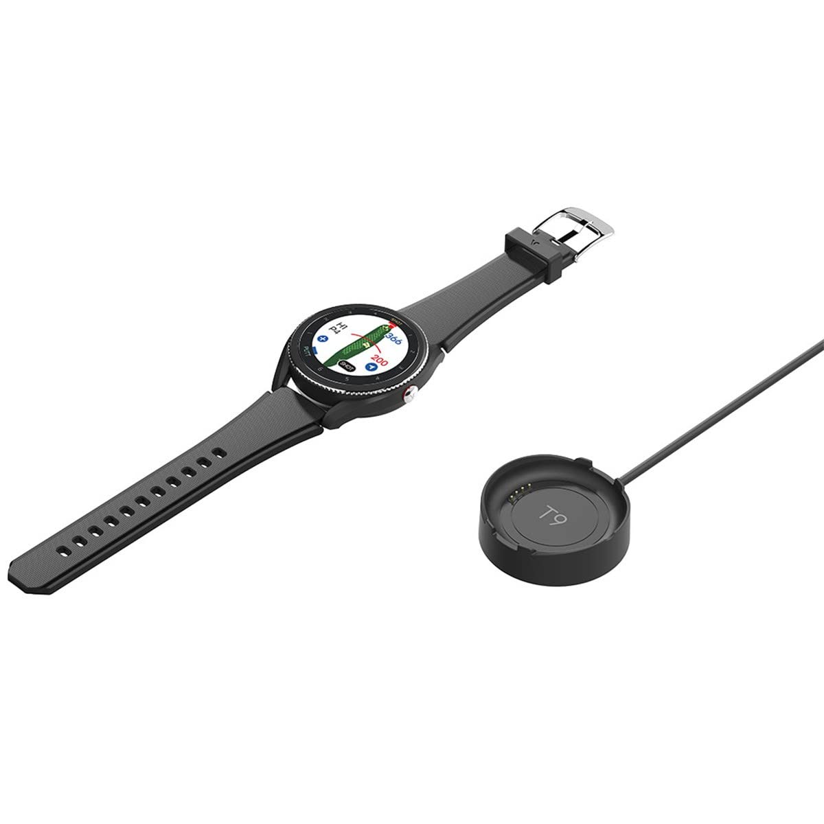 Amazon.co.jp: ボイスキャディ ゴルフ距離計 T9 ブラック 腕時計タイプ