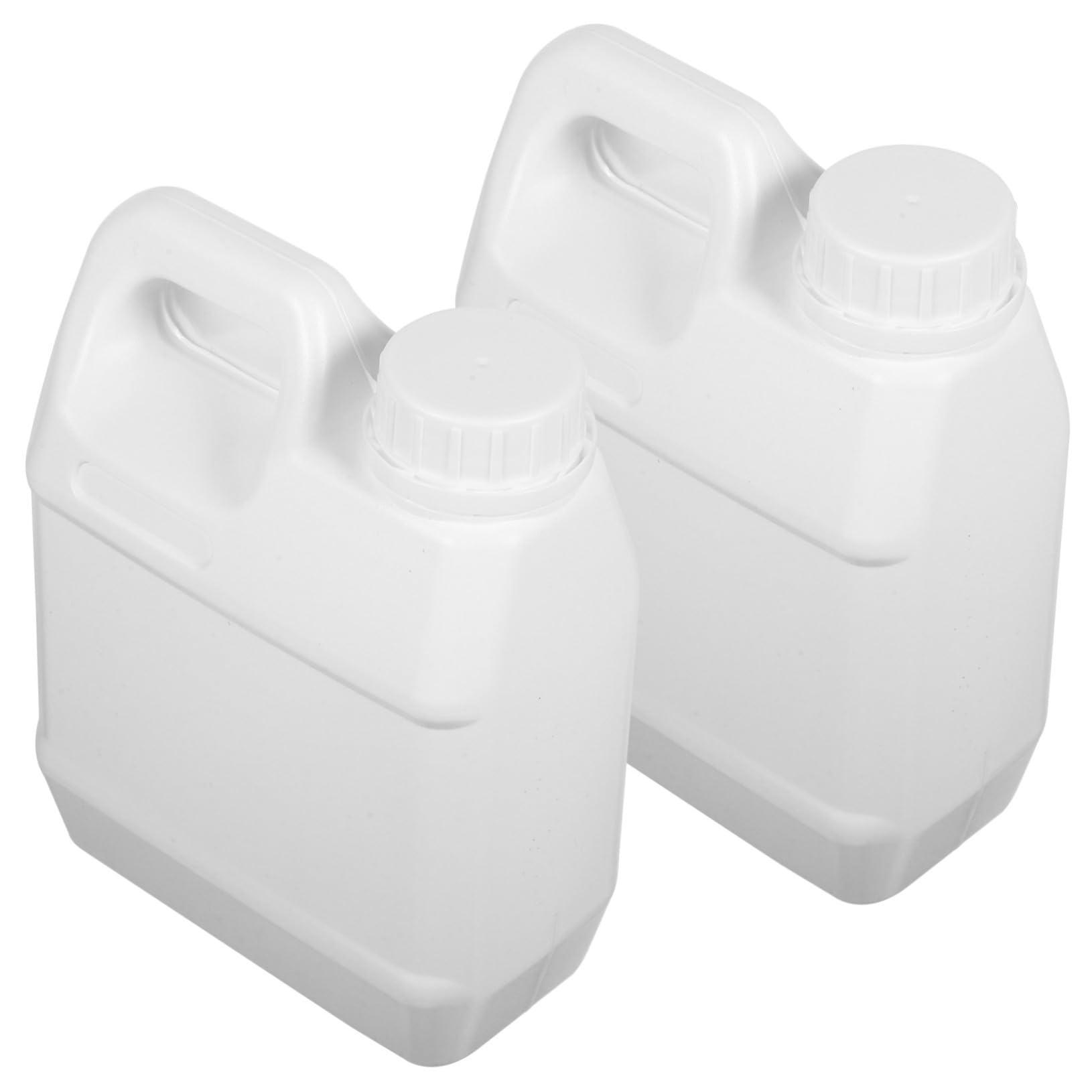 4 Sätze Versiegeltes Lagerfass Deckel Chemikalienbehälter Flüssig Krüge Ölbehälter Wandern Container Wasserfass Für Wohnwagen Reiseölflasche Weiß Kristallkleber 2 Stück * 4