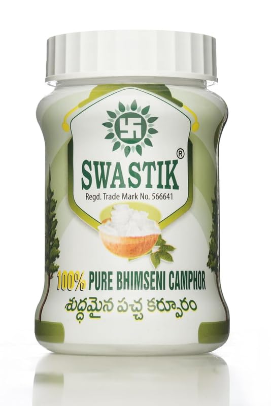See full amazon price history chart for SWASTIK Organic & Original Bhimseni Camphor Jar || Bhimseni Camphor Flakes for Purifying & Pleasant Fragrance for Pooja & Hawan, 100gm Jar (Pack of 2) SWASTIK Organic & Original Bhimseni Camphor Jar || Bhimseni Camphor Flakes for Purifying & Pleasant Fragrance for Pooja & Hawan, 100gm Jar (Pack of 2) (B0CW1B91F1) Amazon Price History, Amazon Price Tracker