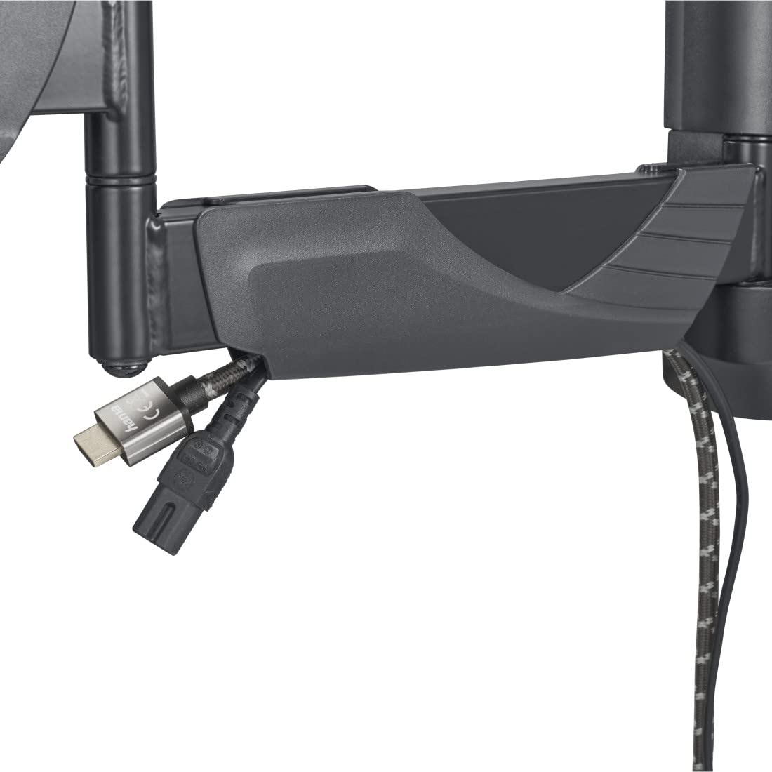 Hama | Soporte de Pared para TV de 19" a 48" (Soporte fullmotion, con 2 Brazos, inclinable +10/-15° y Giratorio 6°, Carga máxima de 35kg, VESA de 75 x 75 hasta 200 x 200, Pantallas de hasta 122cm)
