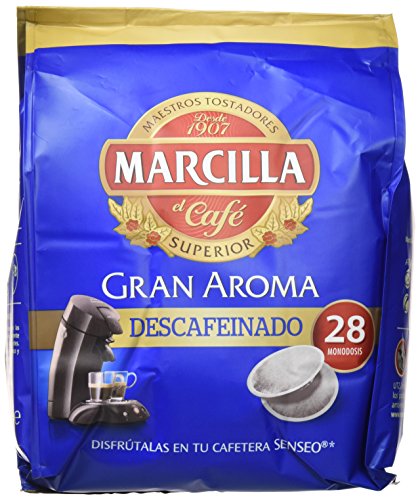 Marcilla Café Descafeinado, 5 x 28 monodosis
