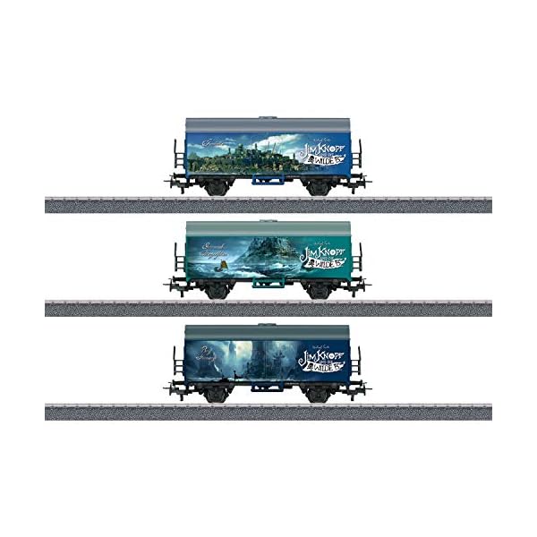 Märklin start up Maerklin 44821 H0 3er-Set Gueterwagen Jim Knopf und die Wilde 13