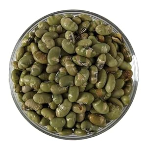 Dry Roasted Salted Green Edamame 3 Lbs. – Healthy diet snacks – Crunchy Dry Roasted Edamame Beans Snack – Kosher, in Resealable Bag 48 Oz