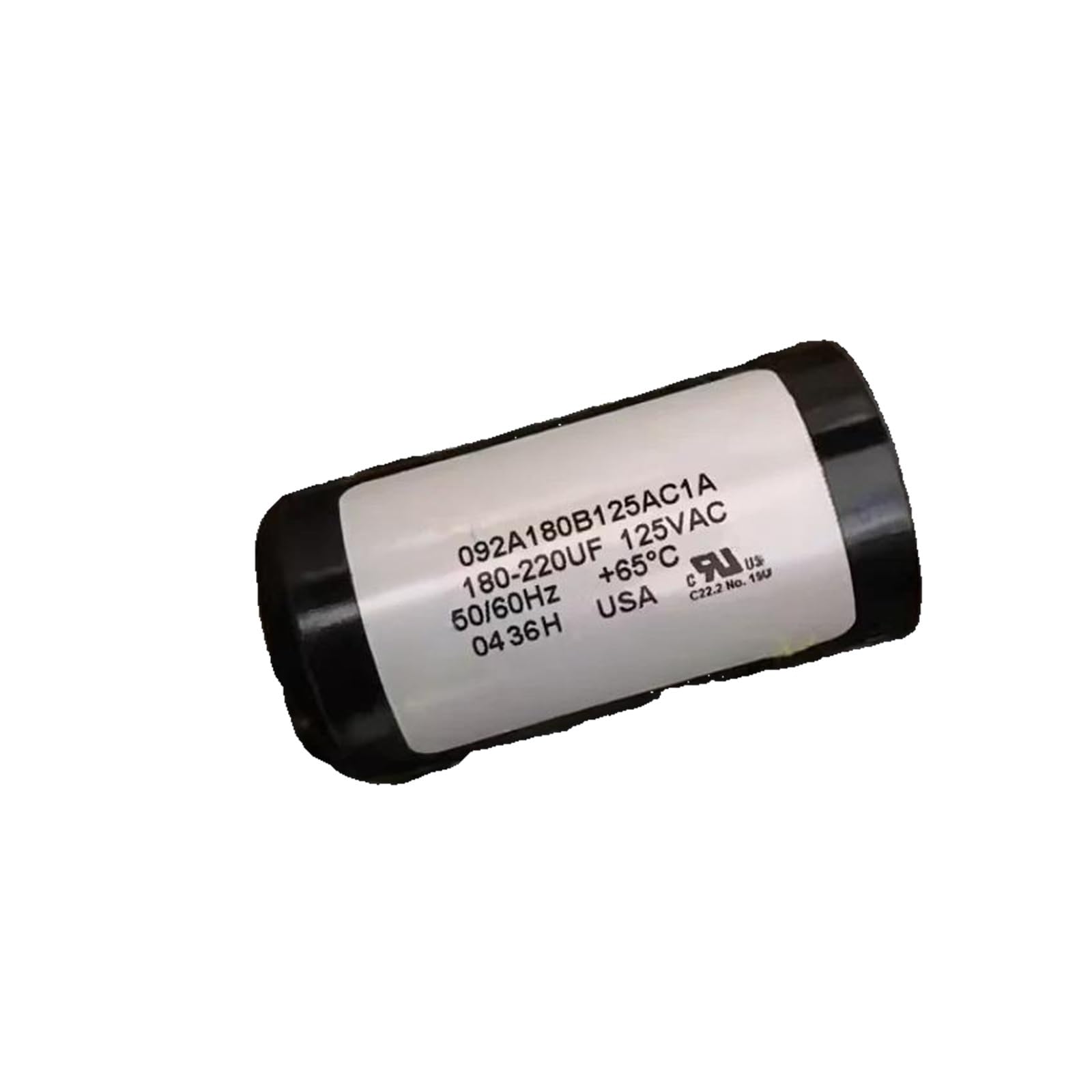 KSZHZYMGX 092A180B125AC1A 180-220UF 125VAC 125V capacitor