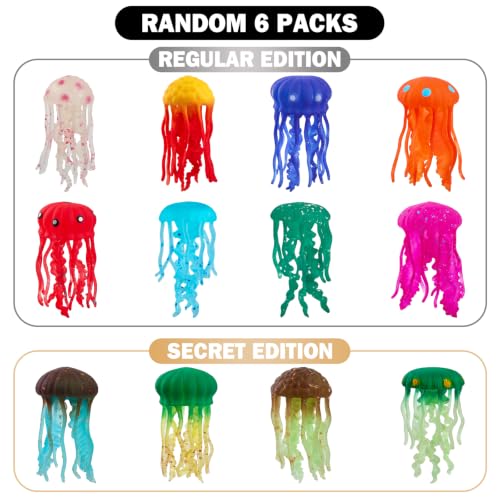 Halloween Bath Toys for Kids, Color Changing Jellyfish Mystery Pack - image 4