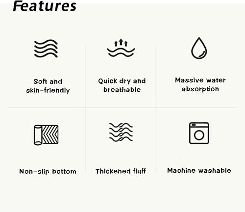 Miniatura 4 de Alfombra de baño retro arcoíris medio círculo, bonita alfombra de baño pequeña, decoración del hogar, antideslizante, semicircular, lavable,