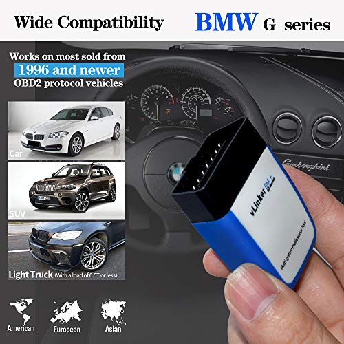 OBDII Bluetooth Vgate vLinker BM para Android e iOS 4