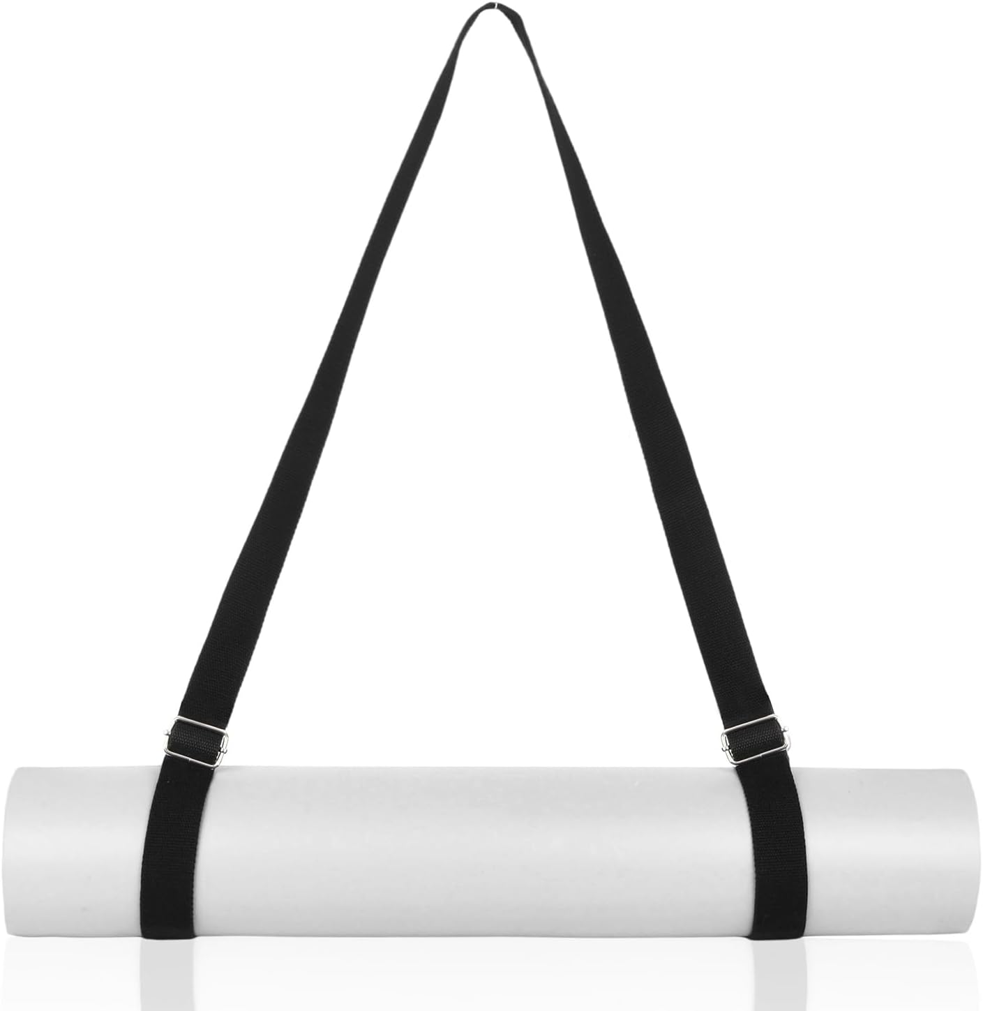 Yoga Mat Straps for Carrying- Durable Exercise Belt with Adjustable Loops, Thick Sling Carrier for Pilates Fitness Yoga Mats