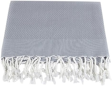 DolceMora Simple Life Honeycomb – Multi-Purpose Towel Pesthemal 30 x 30 cm grey