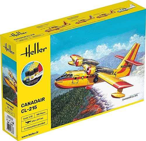 Canadair CL-215 Heller 56373 maquette 1/72 idée cadeau originale modéliste