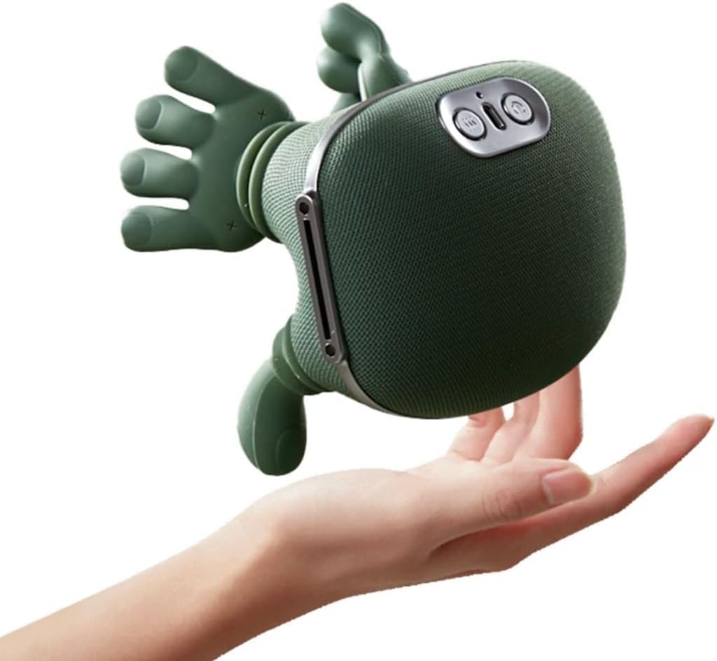 Masseur chauffant bionique, masseur Shiatsu portable sans fil pour le cou et le dos, massage électrique des tissus profonds 4D, design simulé de la main humaine pour soulager la douleur et