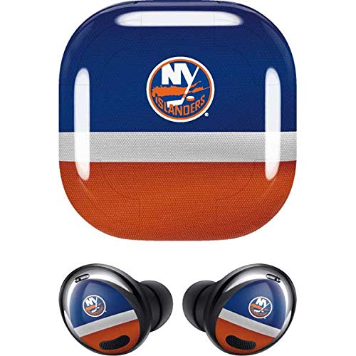 Skinit Decal Audio Skin Compatible with Samsung Galaxy Buds Pro - Officially Licensed NHL New York Islanders Jersey Design