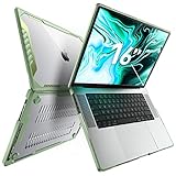 SUPCASE for MacBook Pro 16 Inch Case 2024-2021 (Unicorn Beetle), M4/M3/M2/M1 Pro/Max A3403 A3186 A2991 A2780 A2485 Heavy Duty Rugged Shockproof Hard Shell Protective Cover for MacBook Pro 16', Green