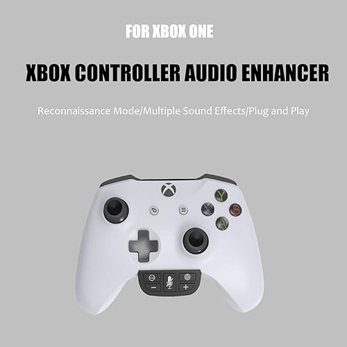 Miniatura 2 de Adaptador de auriculares estéreo para uno, controlador de juego, convertidor de auriculares, potenciador de sonido, ajuste de volumen de equilibrio