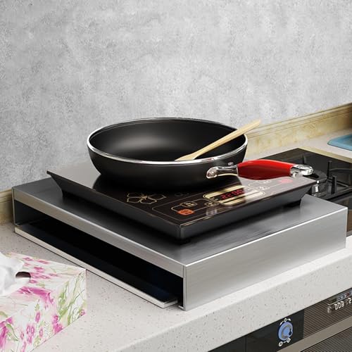 Cubierta Para Estufa De Gas Acero Inoxidable Placa Protectora Para Cocina Cubre Estufas Eléctricas Y De Inducción Superficie Adicional Resistente Al Y Fácil De Limpiar - imagen 4