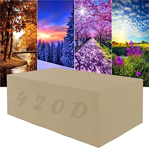 XYXH Copertura Tavolo da Giardino Impermeabile