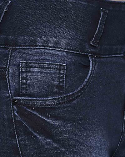 Jean ajusté extensible High Star taille haute en bleu W28