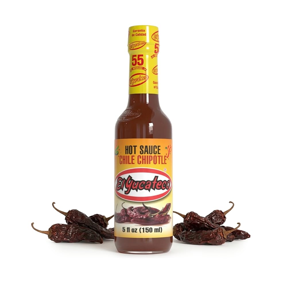 Chile Chipotle Hot Sauce, Authentic Mexican Chili Sauce, Bold Flavor, 5 fl oz, Pack of 1