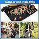 ROLEDY® Magnetisch Dartscheibe Kinder Doppelseitige Dartscheibe mit 12 Dartpfeilen & 6 Ersatzflügel, Outdoor-Spielzeug, Dartboard Geschenke für Kinder 4 5 6 7 8 9 10 11 12 Jahre Indoor Outdoor Spiel