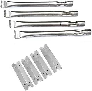 Brinkmann 810-9410-S Gas Grill Replacement Kit Includes 4 Stainless Burners & 4 Stainless Heat Shields