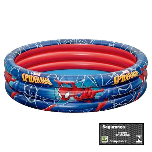 Bestway 98018-4 Piscinette de Jeu pour Enfants Spider-Man, 2+ Ans