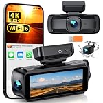 iZEEKER – iZEEKER 4 Kanal Dashcam 4K mit WiFi 6, 360° Auto Kamera, 4K 
