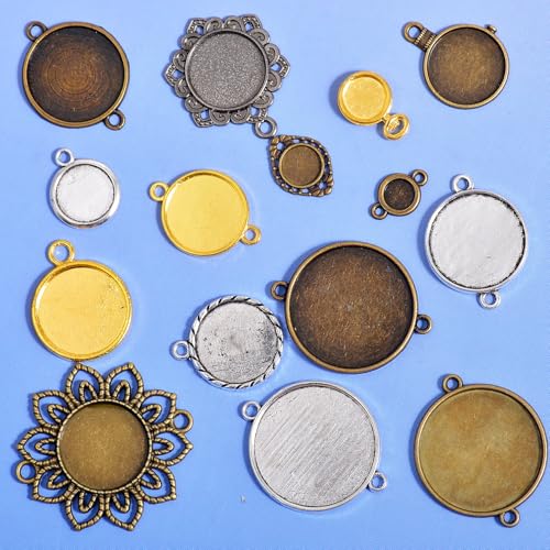 Stino Tibetan Silver & Gold Charms 100g for Jewelry Making