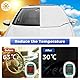 Autoscheibenabdeckung Winter, Windschutzscheibenabdeckung Frontscheibenabdeckung, Sonnenschutz Frontscheibe Eisschutz Abdeckplane Abdeckung Frostschutzfolie für Die Meisten Autos und SUV