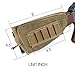 EXCELLENT ELITE SPANKER Tactical Buttstock Shotgun Rifle Shell Holder for Cheek Rest Ammo Holder Pouch(Coyote Brown)