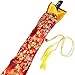 NATEPOM Sword Storage Pack,Katana Bag, Sword Bag Silk Pomegranate Flower Pattern on red Background for Japanese Katana and Chinese Tai Chi Swords
