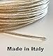 IPEA Wäscheleine 4 mm aus Stahl - 20 Meter - Made in Italy - Kunststoffbeschichteter Wäscheleine für den Außenbereich, Kleidung, Tüchern, Farbe Transparent – Dicke 4 mm