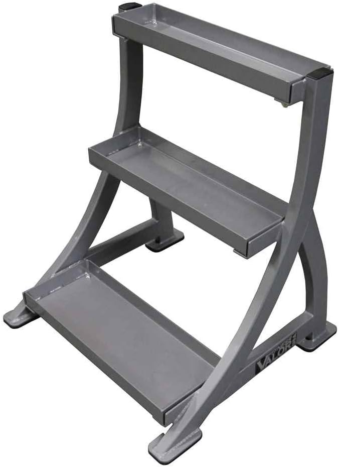 Valor Athletics 1048584 Kettlebell Rack in Pewter Finish