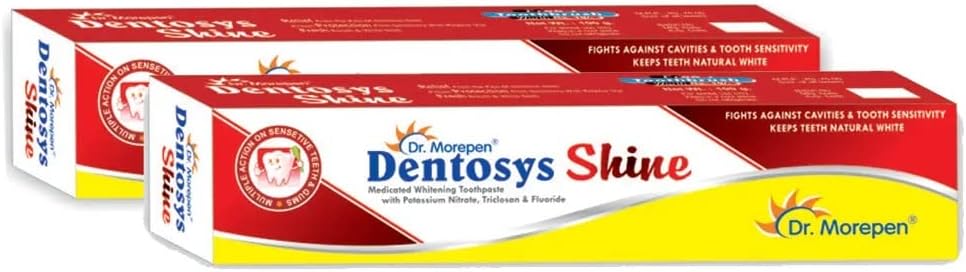 DR MOREPEN DENTOSYS SHINE PASTE 100 GRM PACK OF 2