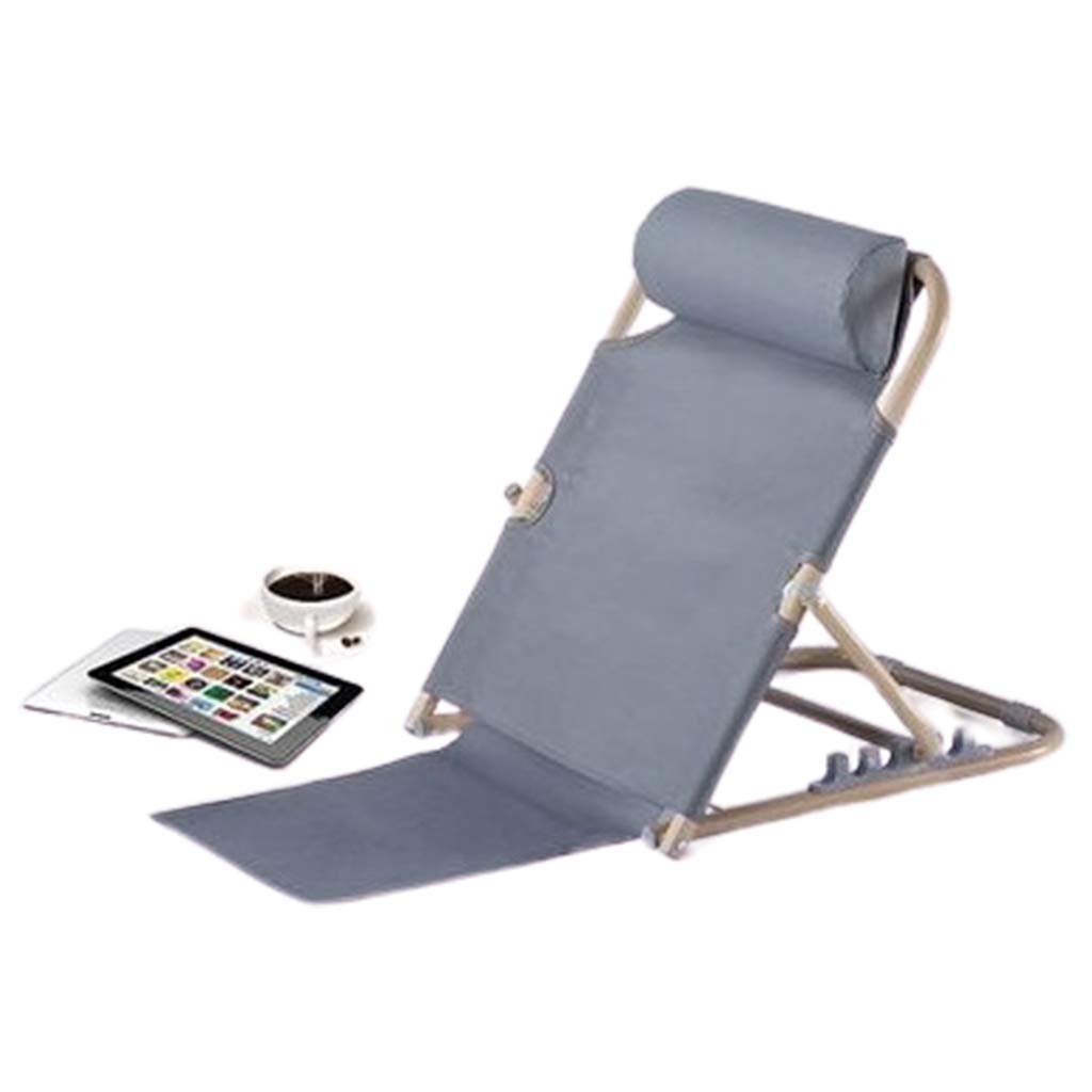 Back Rest Bed,Hospital Bed Back Rest Support Adjustable Angle Bed Fixed Back Position Comfy Portable Sit Up Reclined Position Use on Top of Mattress (Grey)