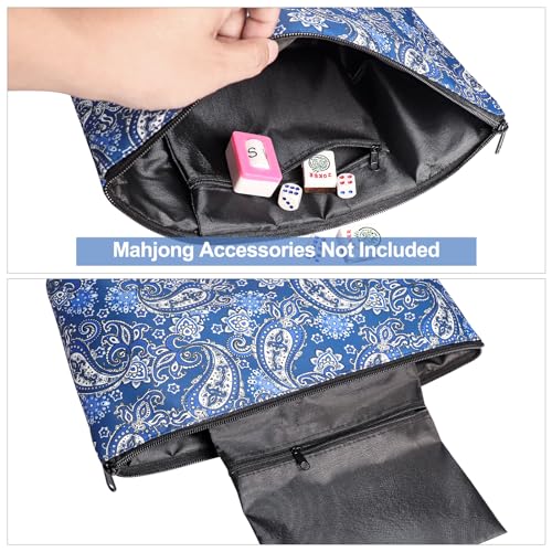 Fichas American Mahjong con bolsa de transporte miniatura 7