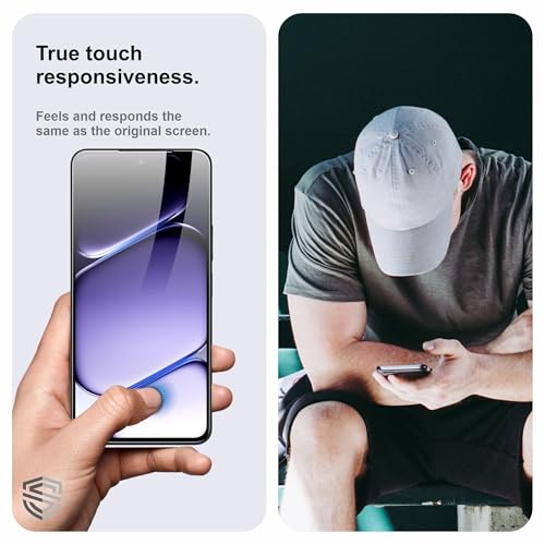 Image of Military-Grade Gorilla Tempered Glass For OnePlus Nord CE 6 Lite (6.72 Inch) With Installation Kit | Edge to Edge Coverage | Black