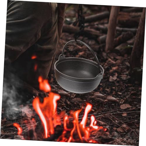 Olla japonesa de hierro antiadherente YARNOW que evita que la comida se pegue en el camping 2