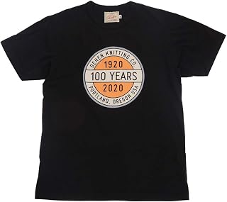 [DEHEN] 1920(デーヘン) 創業100周年 限定 アメリカ製 ロゴ プリント Tシャツ ブラック アメリカ製 100 Year Anniversary Seal Tee Black 並行輸入品 [並行輸入品]